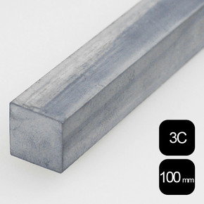 10,2x10,2x100mm in K-40UF  TC-Square bar sintered rough