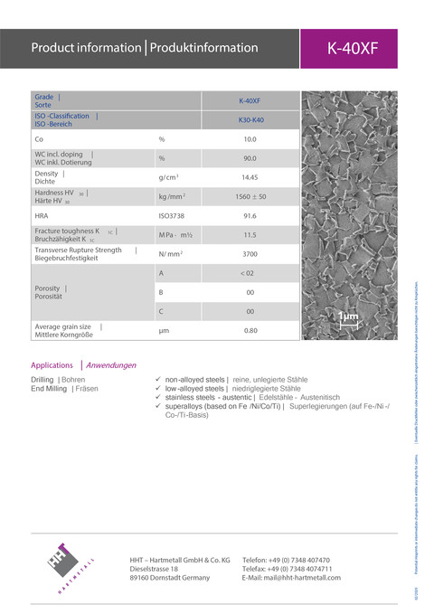 Brochure K-40XF